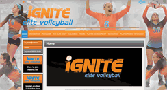 Desktop Screenshot of ignite-elite.com