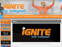Tablet Screenshot of ignite-elite.com